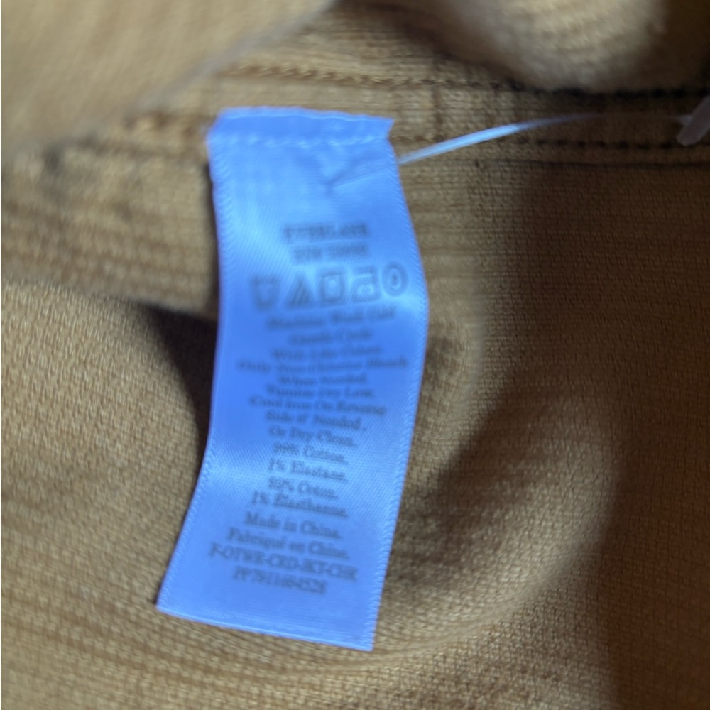 Everlane Mustard Corduroy Jacket